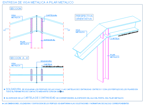 column_inclined_sloping_beam_steel_connections_union_pilar_viga_inclinada