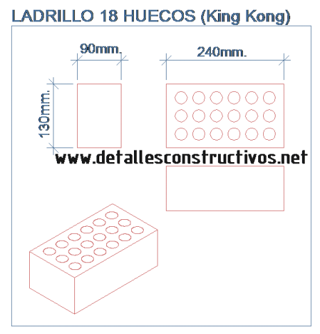 ladrillo_king_kong_brick_18_huecos_perforado_calado_carga_resistente_cad_detalle_dwg_load_bearing_wall_muro_portante_pared