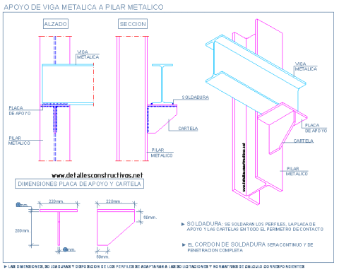 seat_steel_connection_beam_column_apoyo_mensula_metalica_pilar_columna_viga